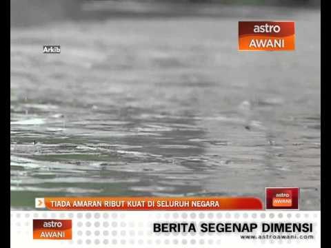 Tiada amaran ribut kuat di seluruh negara