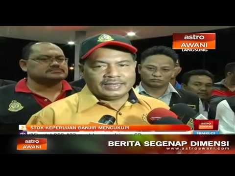 Stok keperluan banjir mencukupi