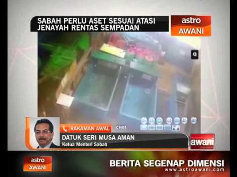 Sabah perlu aset sesuai atasi jenayah rentas sempadan