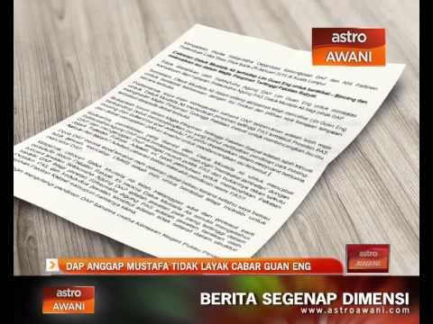 Guan Eng enggan ulas cabaran Mustafa