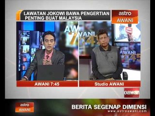 Lawatan Presiden Indonesia beri pengertian buat Malaysia