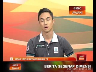Jazeman Jaafar sasar untuk beraksi dalam F1