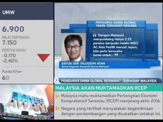 Pengurus dana global berminat terhadap Malaysia