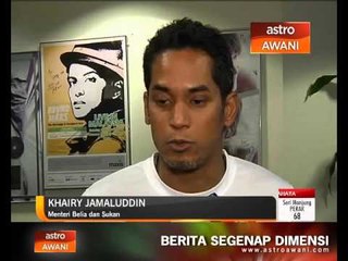 Khairy arah FAM perbaiki ranking bola sepak
