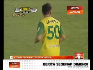 Piala Malaysia 2015: Kedah cemerlang di laman sendiri