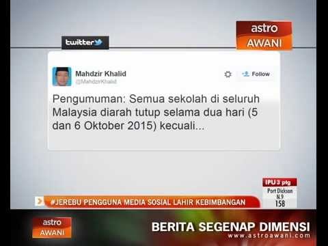 #Jerebu: Pengguna media sosial lahir kebimbangan