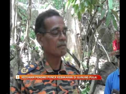Kecuaian pendaki punca kebakaran di Gunung Pulai