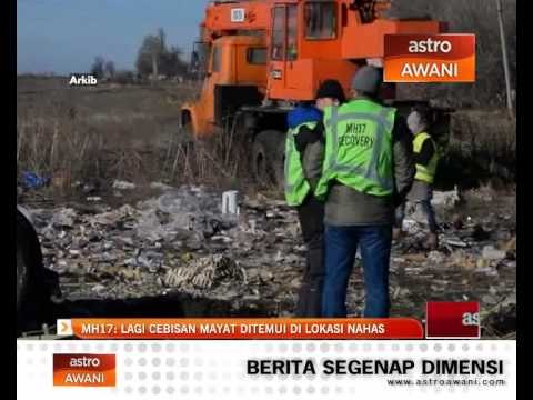 MH17: Lagi cebisan mayat ditemui di lokasi nahas
