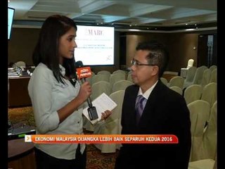 Ekonomi Malaysia dijangka lebih baik separuh kedua 2016