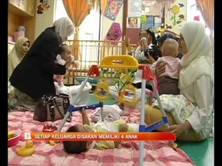 Setiap keluarga disaran memiliki 4 anak