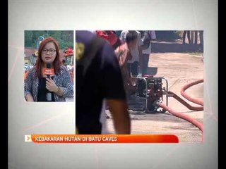 Susulan kebakaran hutan di Batu Caves