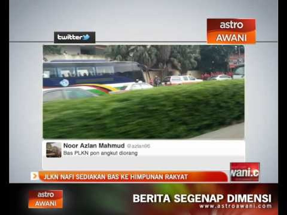 JLKN nafi sediakan bas ke himpunan rakyat
