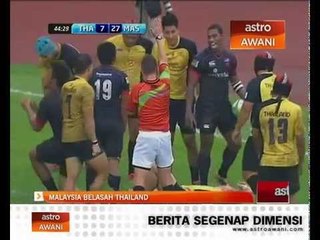 Télécharger la video: Kejohanan Ragbi Asia: Malaysia belasah Thailand