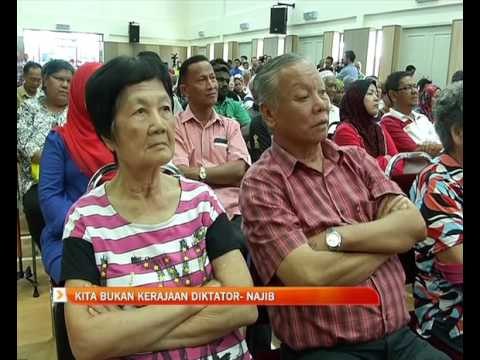 Kita bukan kerajaan diktator - Najib Razak