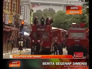Himpunan Rakyat Bersatu: KPN ucapan tahniah pada anggota PDRM yang bertugas