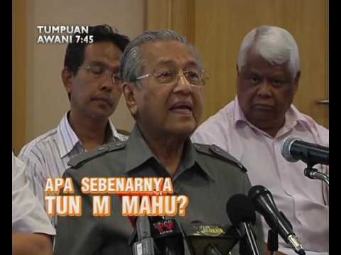 Tumpuan AWANI 7:45: Apa sebenarnya Tun M mahu? dan MS804 hilang dari radar