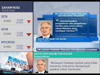 PM lancar program penajaan dan Residensi Khazanah