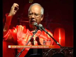 Kaum cina di Sarawak jangan pecah belah