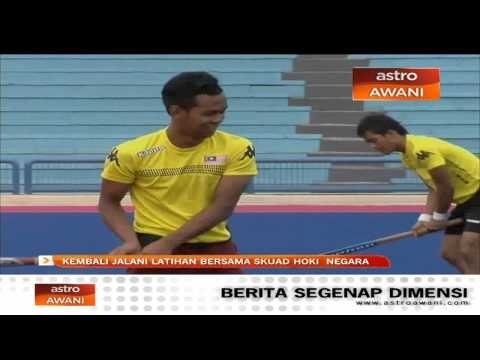 Kembali jalani latihan bersama skuad hoki negara