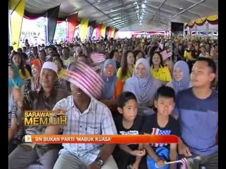 BN bukan parti  'mabuk kuasa'