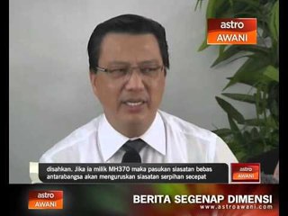 Menteri Pengangkutan sahkan sayap milik pesawat Boeing 777