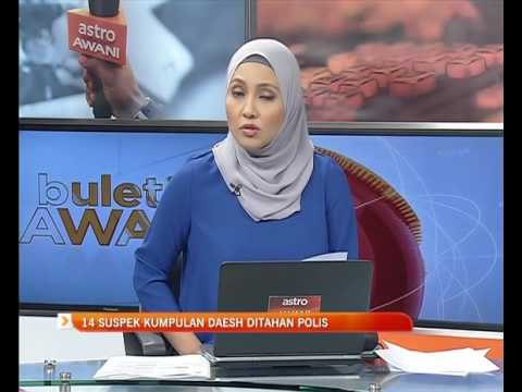 14 suspek kumpulan daish ditahan polis