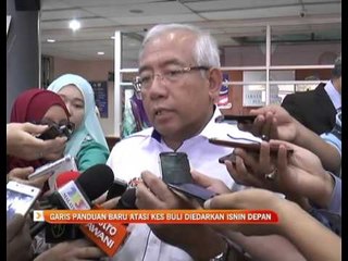 Garis panduan baru atasi kes buli diedarkan Isnin depan