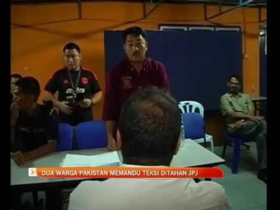 Dua warga Pakistan memandu teksi dicekup JPJ