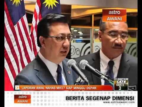 Laporan awal nahas MH17 siap minggu depan