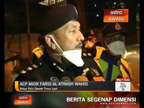 Polis edar penutup muka untuk anggota bertugas di lapangan