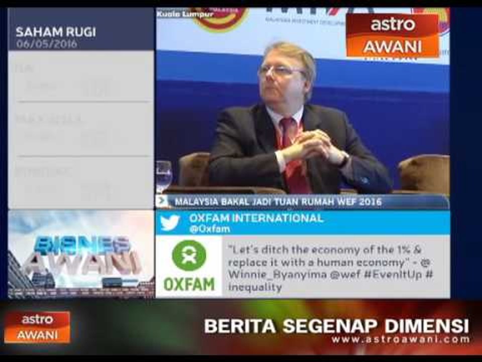 Malaysia bakal jadi tuan rumah WEF 2016