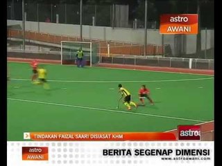 Tindakan Faizal Saari disiasat KHM