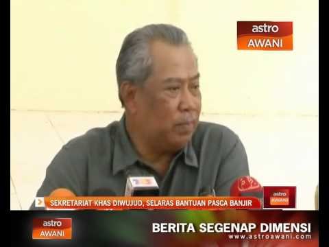 Sekretariat khas diwujudkan bagi selaras bantuan pasca banjir