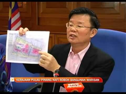 Kerajaan Pulau Pinang nafi roboh bangunan warisan