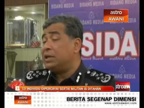 13 individu dipercayai sertai militan IS ditahan