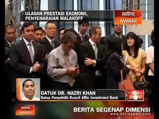 Ulasan prestasi ekonomi, penyenaraian Malakoff