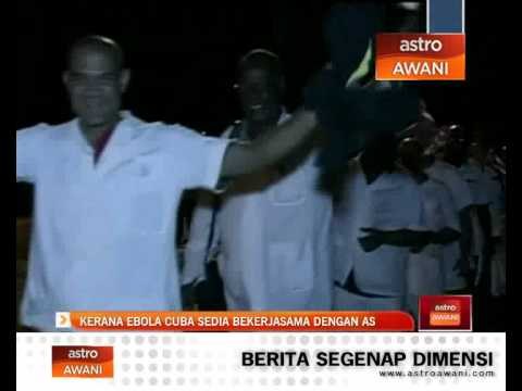 Kerana ebola Cuba sedia bekerjasama dengan AS