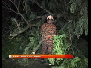 Ribut landa Pulau Pinang