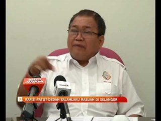 Rafizi Ramli patut dedah salahlaku rasuah di Selangor