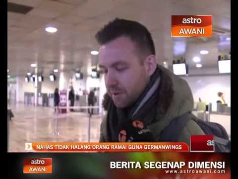 Nahas tidak halang orang ramai guna Germanwings