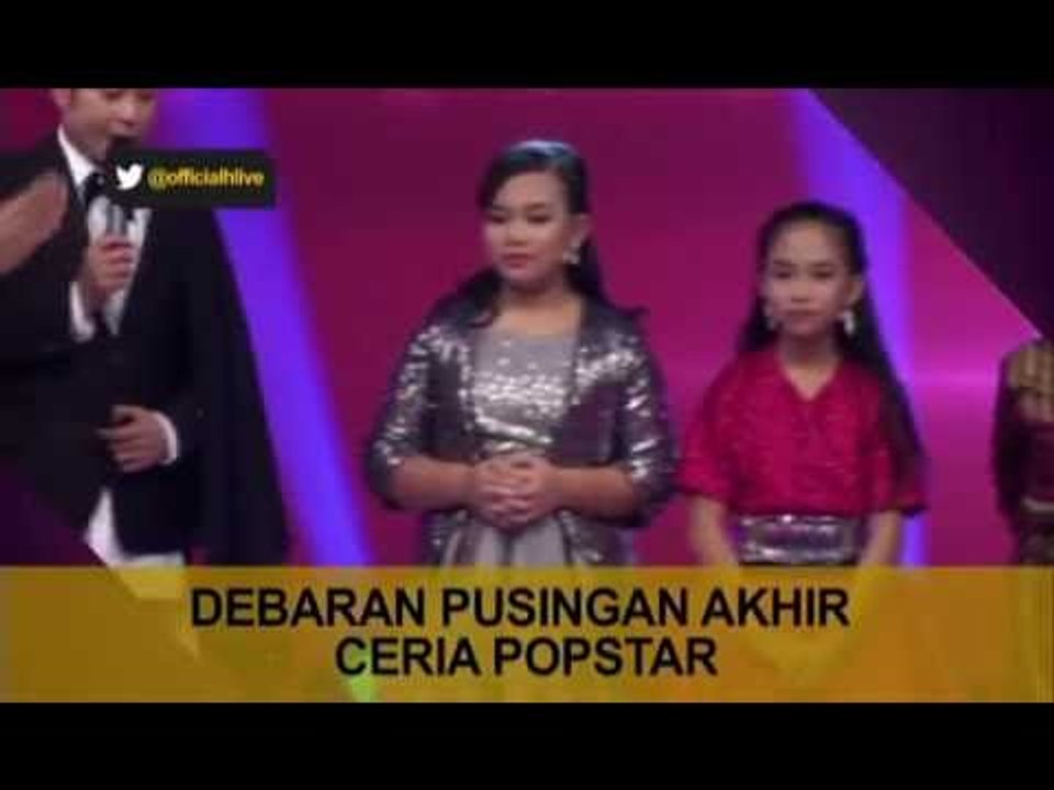 Debaran pusingan akhir Ceria Popstar