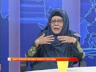 Sasterawan negara wanita pertama