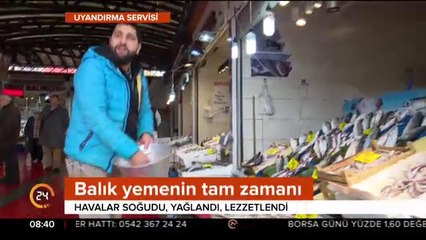 Balıklar yağlandı