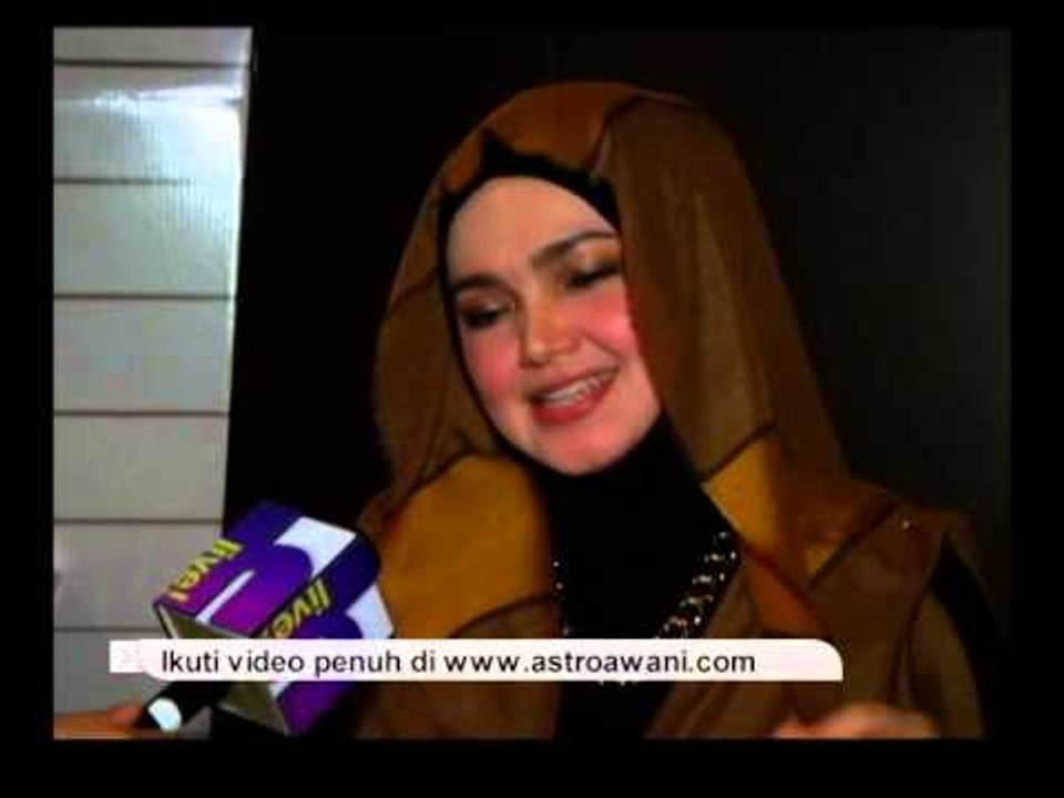 Nasihat Datuk Siti Nurhaliza: Hati-hati ketika menyanyi