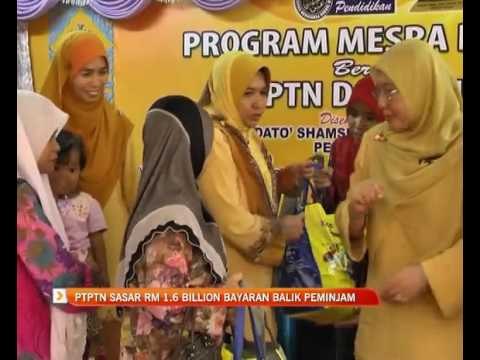 PTPTN sasar RM1.6 bilion bayaran balik pinjaman