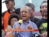 Tun Dr Mahathir hadiri Himpunan Bantah GST