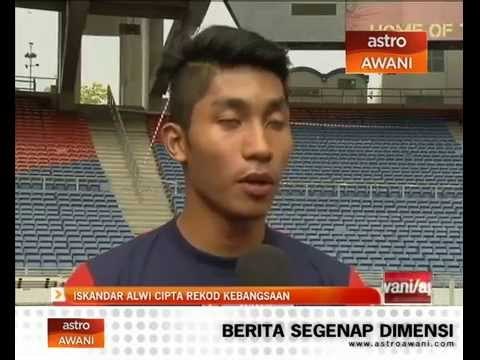 Iskandar Alwi cipta rekod kebangsaan