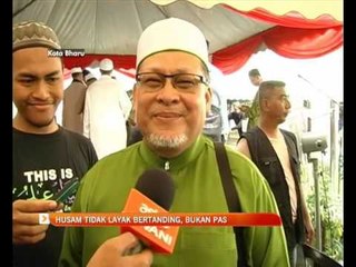 Husam tidak layak bertanding, bukan PAS