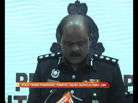 Polis tahan pasangan, rampas dadah bernilai RM91,085