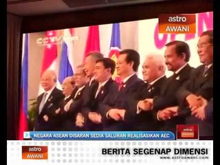 Negara Asean disaran sedia saluran realisasikan AEC